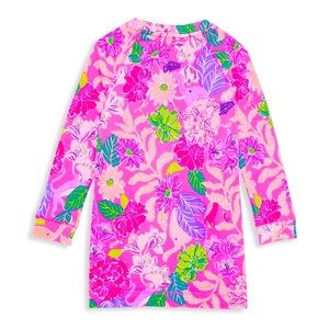 NWT $78 Lilly Pulitzer Mini Beach Comber Dress: Best of Friends Girls XL…